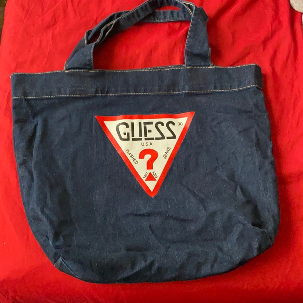 Guess jean bag